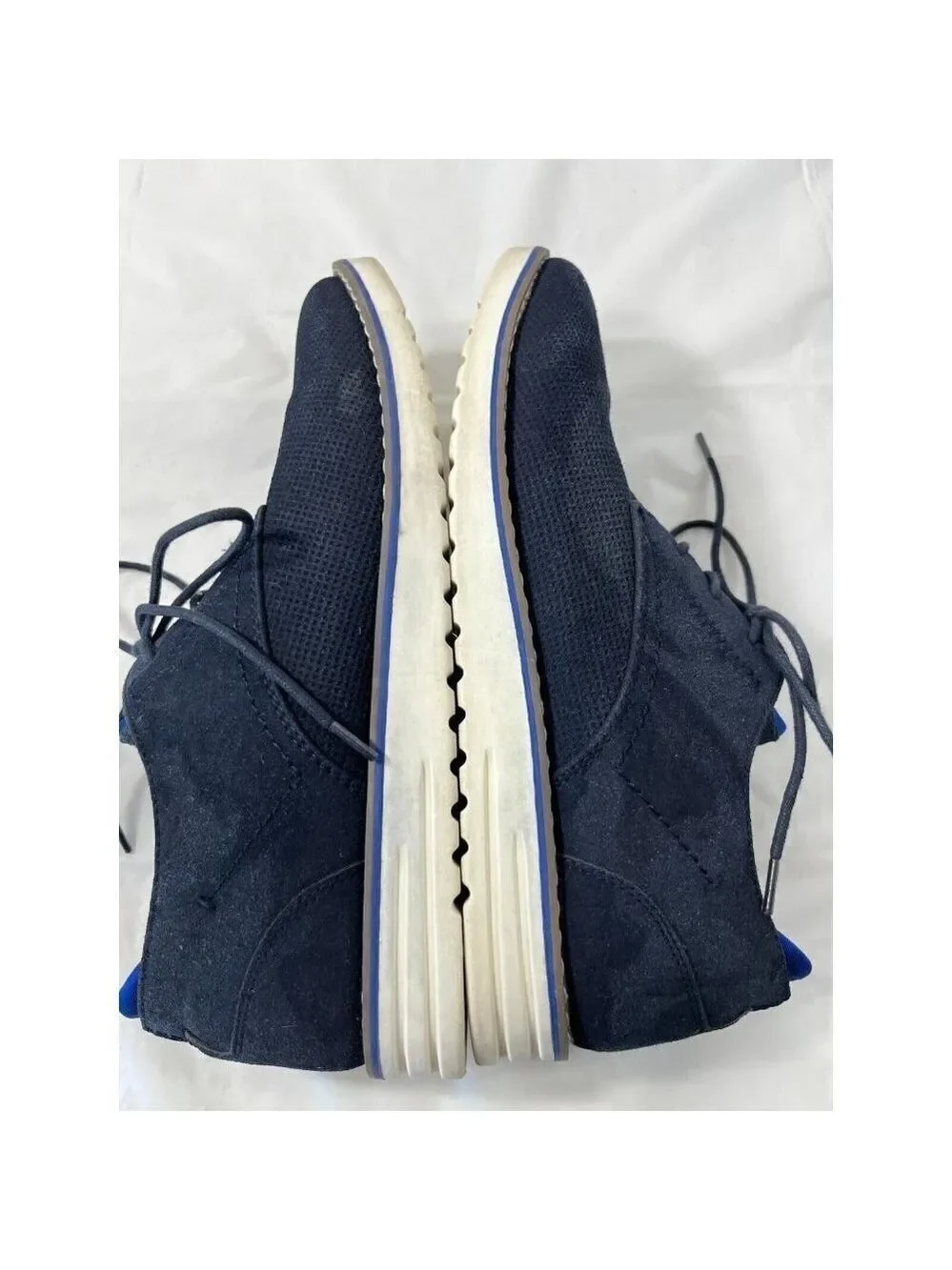 Madden Suede Oxford Shoes Men Size  8 blue